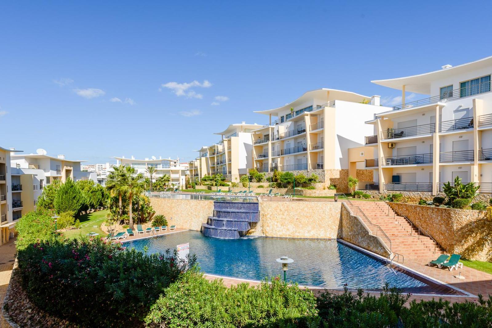 Appartement Homes Ocean View With Comfortable Terrace, 2 Swimming Pools & Tennis Court Albufeira